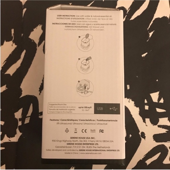 Serene House Ranger Portable Ultrasonic Aroma Diffuser in White - Aromatherapy - Picture 6 of 8